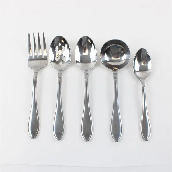 Lot of 5 Riviera Stainless Steel Mixed Flatware from Cuisinart