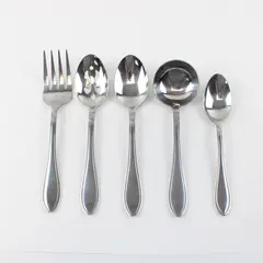 Lot of 5 Riviera Stainless Steel Mixed Flatware from Cuisinart