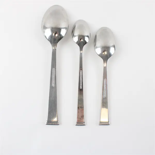 Various 18/10 Stainless Reed and Barton Spoons in RDS Summer