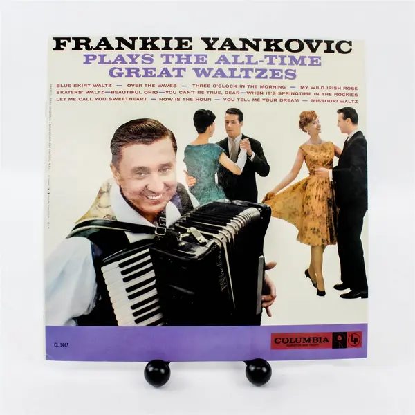 Frankie Yankovic Plays The All-Time Great Waltzes - 12" Vinyl Record