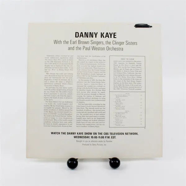 Danny Kaye 12" Vinyl Record