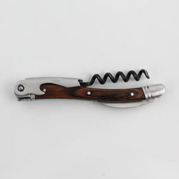 Laguiole Waiter Corkscrew Wine Opener Bottle Opener Wood Handle
