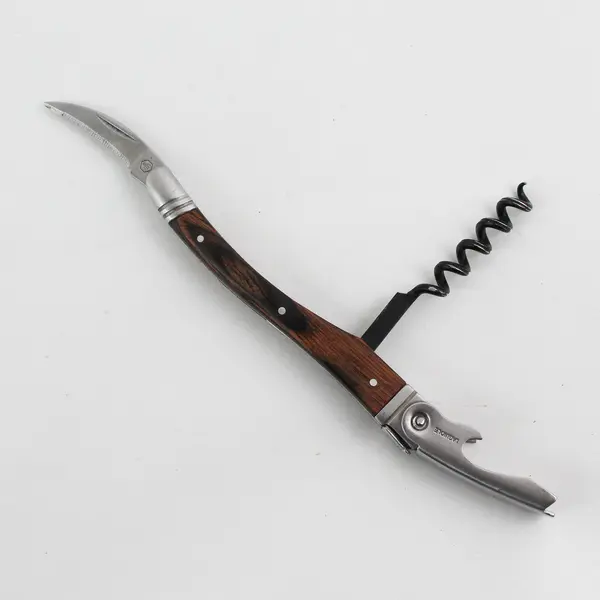 Laguiole Waiter Corkscrew Wine Opener Bottle Opener Wood Handle