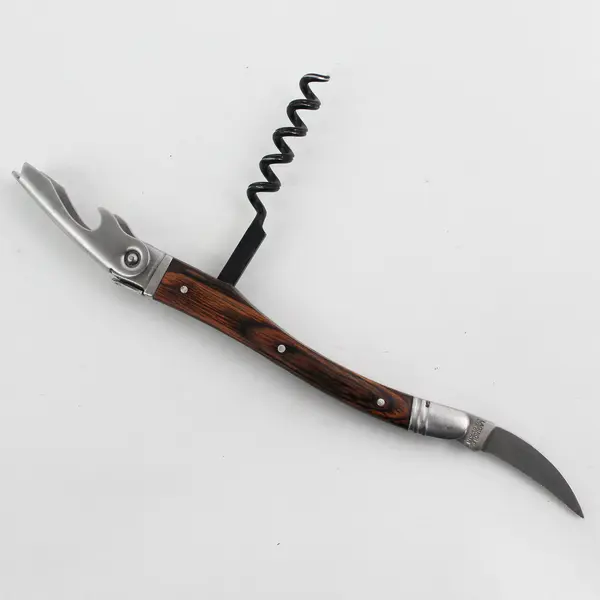 Laguiole Waiter Corkscrew Wine Opener Bottle Opener Wood Handle