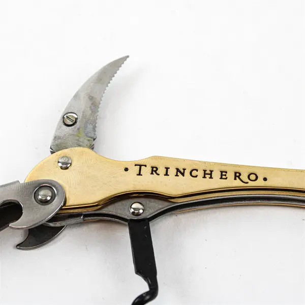 Trinchero Estates Gold Corkscrew Wine Opener With Wooden Case