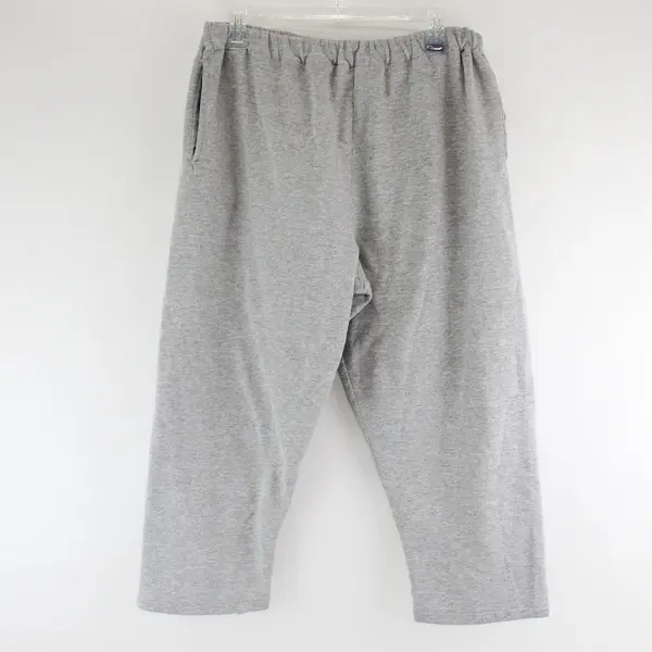 Hanes Her Way Light Gray Cropped Sweatpants Women's XL
