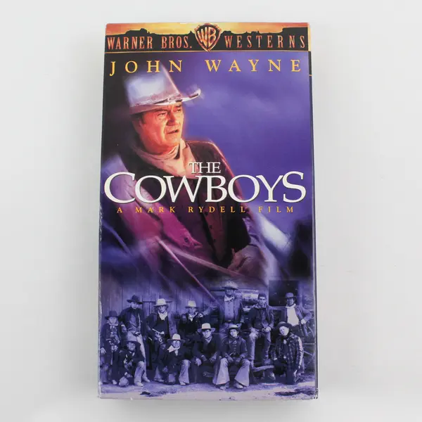 The Cowboys A Mark Rydell Film VHS Warner Bros Westerns John Wayne 1997