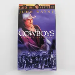 The Cowboys A Mark Rydell Film VHS Warner Bros Westerns John Wayne 1997