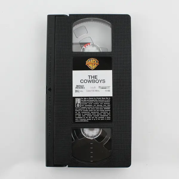 The Cowboys A Mark Rydell Film VHS Warner Bros Westerns John Wayne 1997
