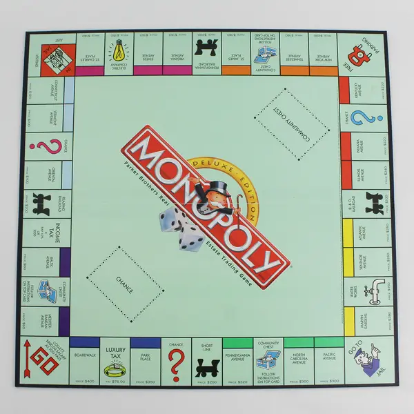 Monopoly Deluxe Edition Vintage 1995 Parker Brothers  Complete