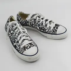 Converse Chuck Taylor All Star Womens 7.5 White Blue Floral Low Top Sneakers
