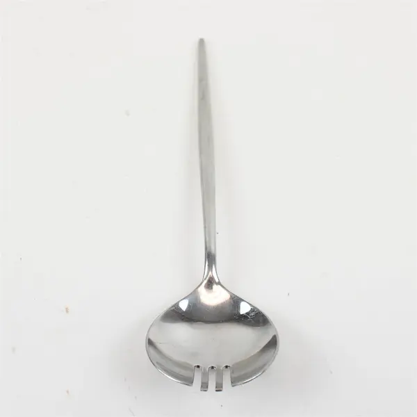 Towle Lauffer Stainless Steel Slender Salad Serving Fork 8.5in