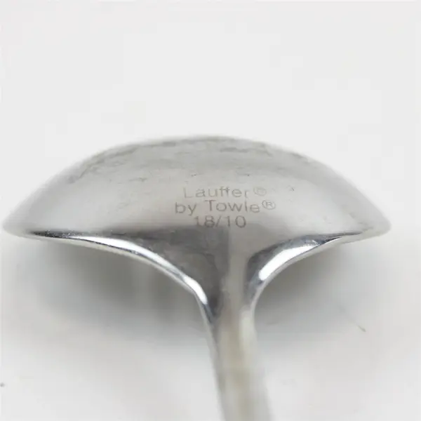 Towle Lauffer Stainless Steel Slender Salad Serving Fork 8.5in