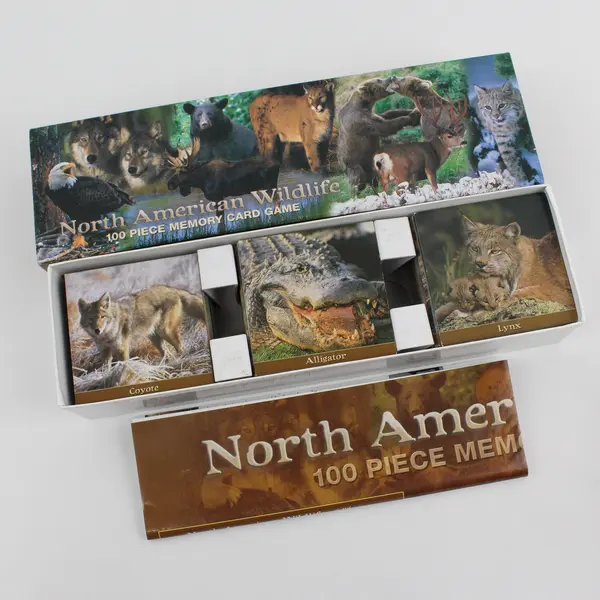 Impact Lot 2 100Pc Mem Card Game North American Wildlife Birds of North America