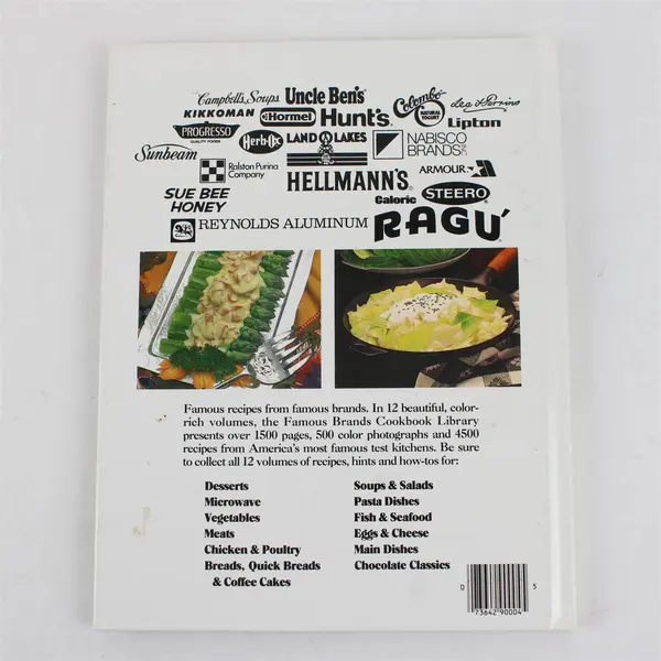 Famous Brands Great Vegetable Dishes Vol 3 1985 Hardcover Book