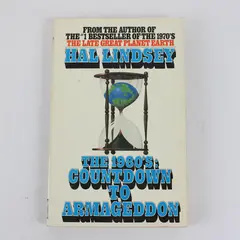 Hal Lindsey The 1980s Countdown to Armageddon Bantam Paperback 1981