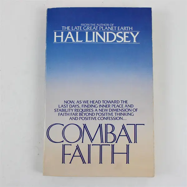 Combat Faith by Hal Lindsey 1986 Vintage Paperback Book