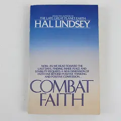 Combat Faith by Hal Lindsey 1986 Vintage Paperback Book