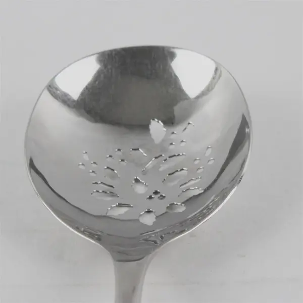 Ricci Impero Stainless Steel Large Slotted Serving Spoon 12"