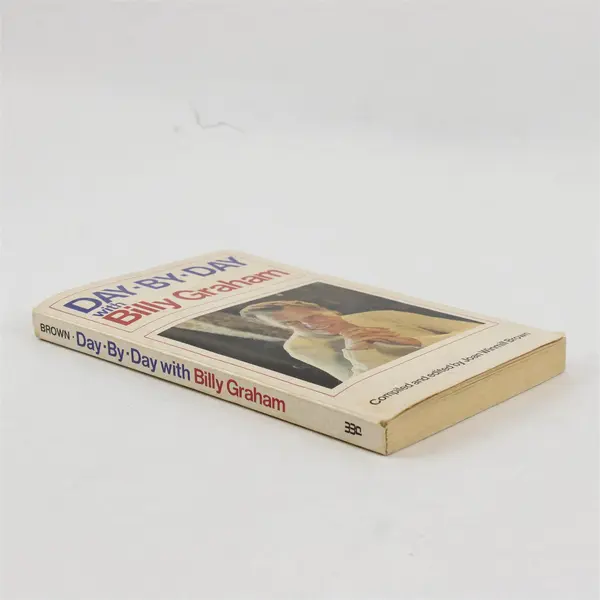 Day By Day With Billy Graham 1976 Paperback Book Good Pre-Owned