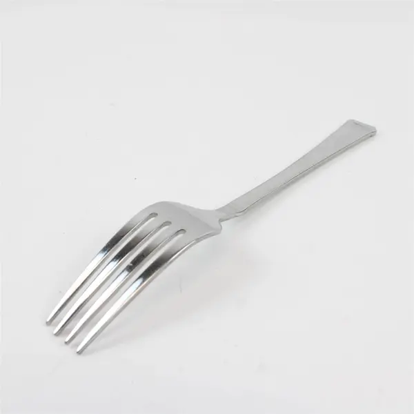 Lot of 2 Mikasa Harmony Frost Stainless Steel Dinner Forks 8.25"