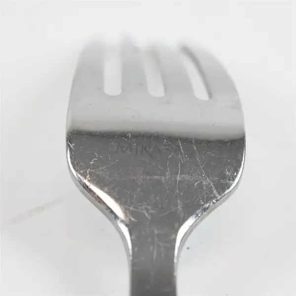 Lot of 2 Mikasa Harmony Frost Stainless Steel Dinner Forks 8.25"