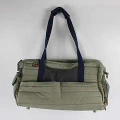 Soft Sided Pet Carrier Olive Green w/Shoulder Strap & 2 Handles
