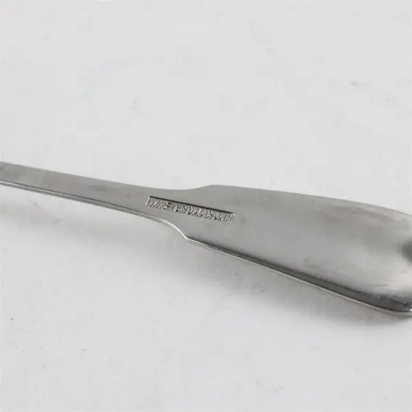 Lot of 2 WMF Flatware Artisan Stainless Steel Oval Soup Spoons 7.5"