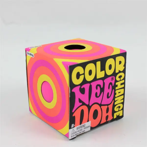 Schylling Pink Color Change Nee Doh Stress Ball Fidget Toy 