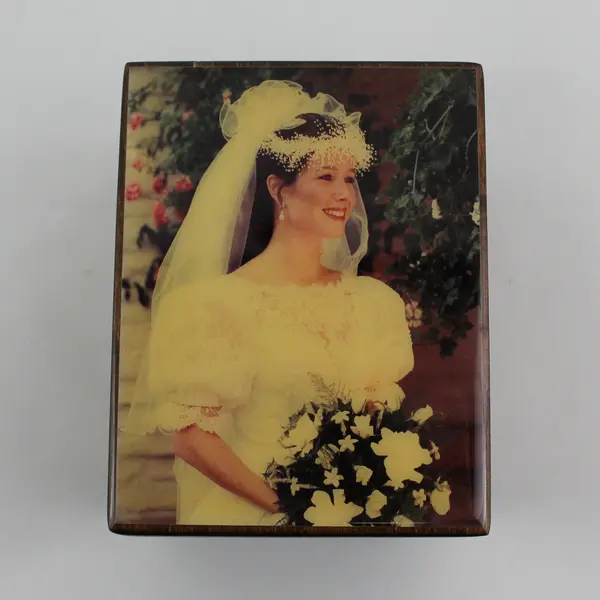 Vintage Swiss Reuge 5933 Wedding Song Music Box Dealer Sample
