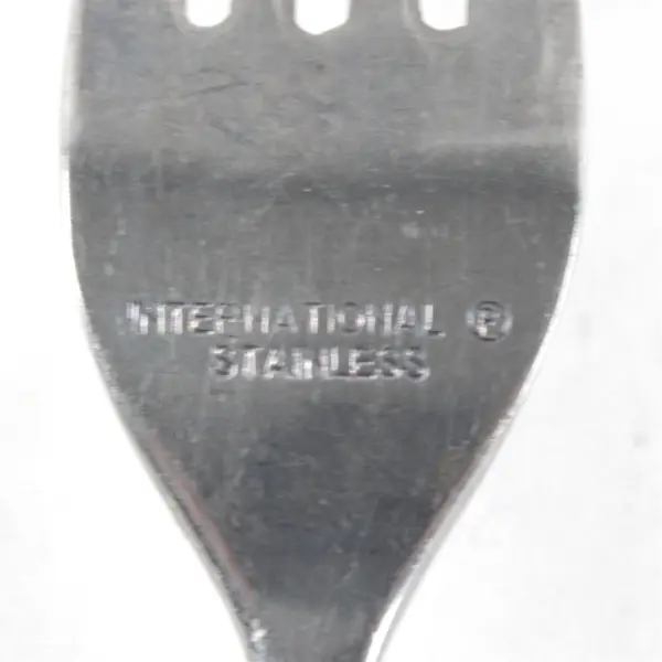 Lot of Four Stainless Dinner Forks By International in the Pattern INS402