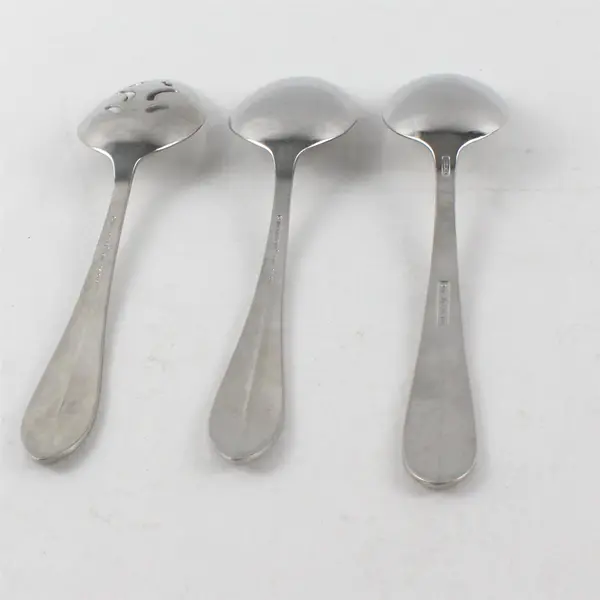 International Kimberly Stainless 18/8 Table Serving Spoons Set of 3