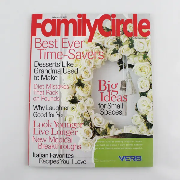 Family Circle Magazine February 11 2003 Featuring Best Ever Time-Savers