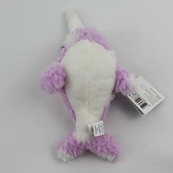Applause Narwhal Plush Lavender Soft Cuddly Stuffed Animal 9.5"