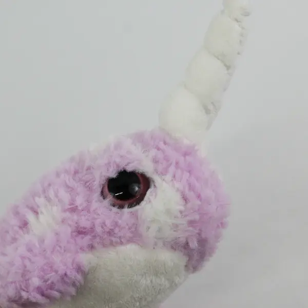 Applause Narwhal Plush Lavender Soft Cuddly Stuffed Animal 9.5"