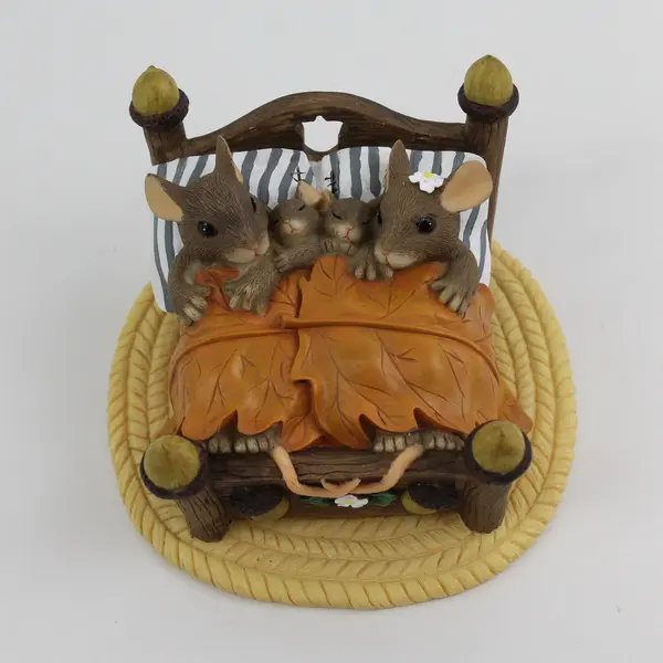 Fitz & Floyd Charming Tails The Honeymoon's Over Resin Figurine 89/763
