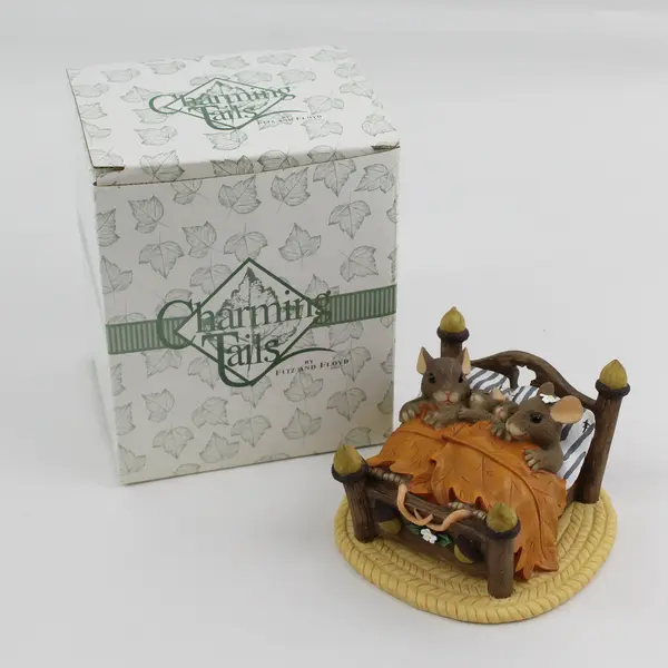 Fitz & Floyd Charming Tails The Honeymoon's Over Resin Figurine 89/763