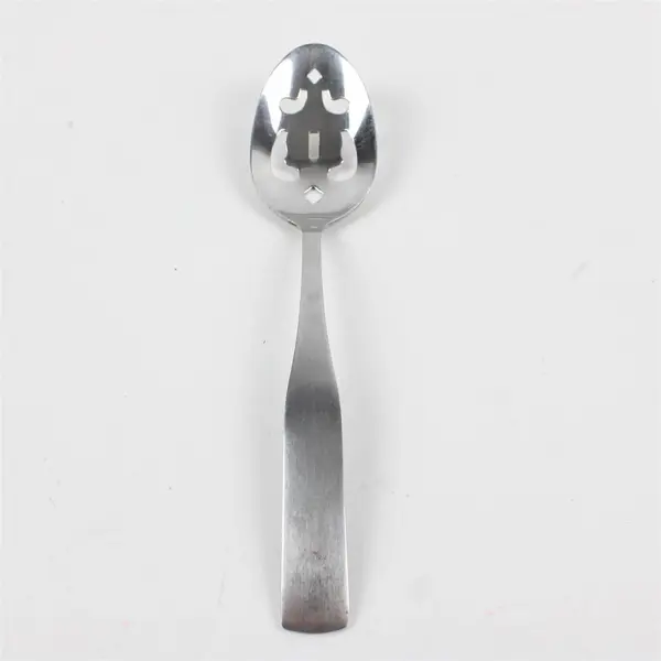 Cambridge Silver Madison Pattern SS 7-Pierced Serving Spoon 8.25" Rare HTF Item
