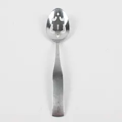 Cambridge Silver Madison Pattern SS 7-Pierced Serving Spoon 8.25" Rare HTF Item
