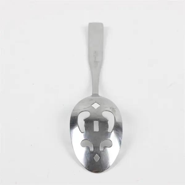 Cambridge Silver Madison Pattern SS 7-Pierced Serving Spoon 8.25" Rare HTF Item