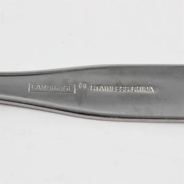 Cambridge Silver Madison Pattern SS 7-Pierced Serving Spoon 8.25" Rare HTF Item