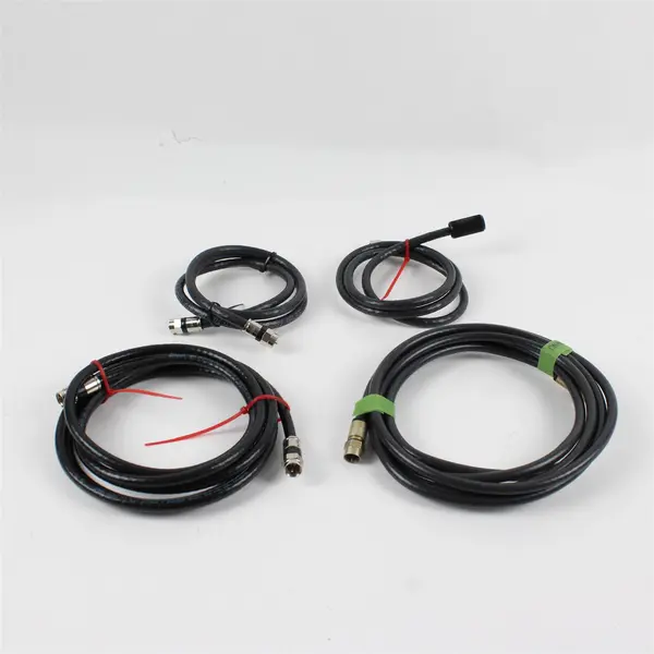 Lot of 4 Untested Coaxial Cables - Pre-owned, Untested