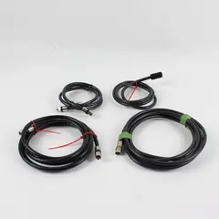 Lot of 4 Untested Coaxial Cables - Pre-owned, Untested