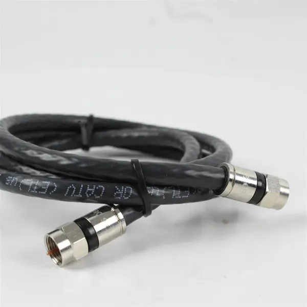 Lot of 4 Untested Coaxial Cables - Pre-owned, Untested