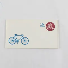 Lot Of 5 Bicycling 15c Stamp Covers U597 1980