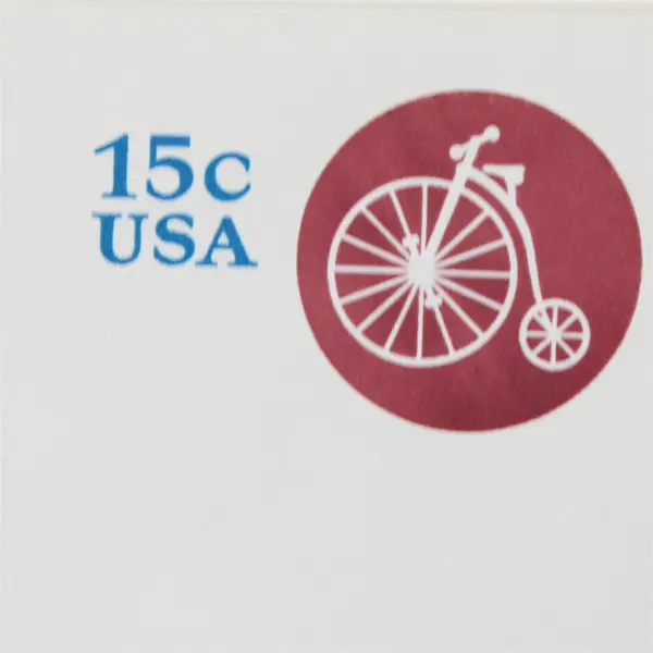 Lot Of 5 Bicycling 15c Stamp Covers U597 1980