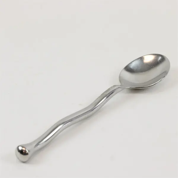 Lot of 4 Gibson Polished Contour Teaspoons