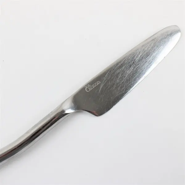 Lot of 4 Gibson Polished Contour Dinner Knives