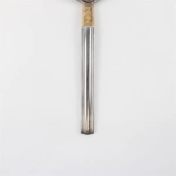 Two Stainless Golden Crossroads Gravy Ladles with Gold Accents by Pfaltzgraff