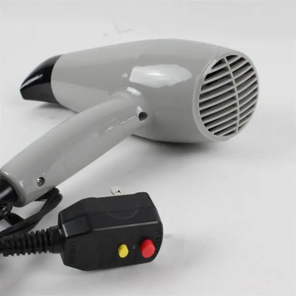Conair Gray Hairdryer Model 314 with Diffuser Attachment - Tested Works